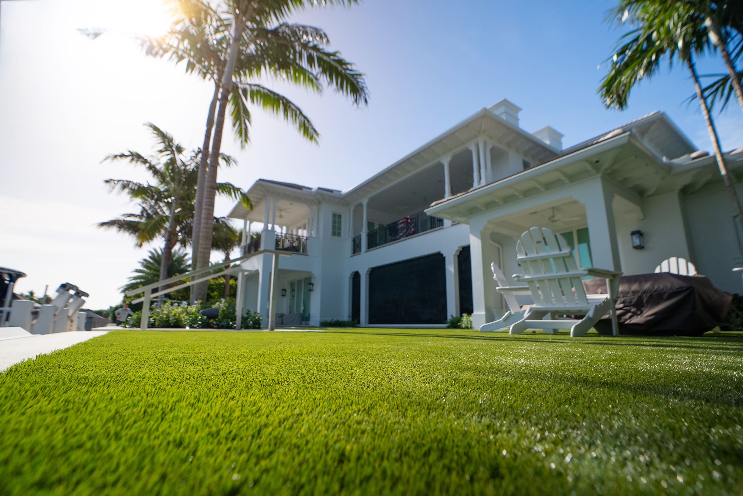 Luxury South Florida landscape by Delray Landscape